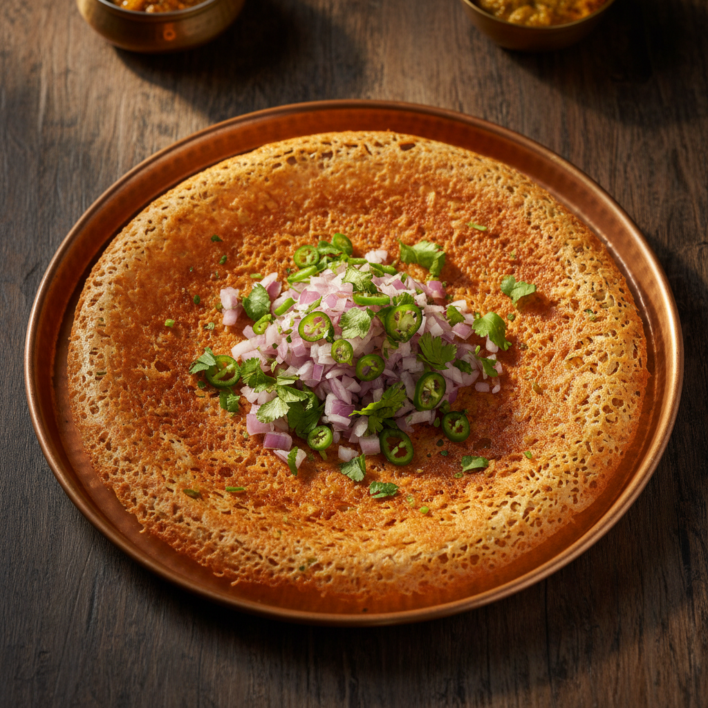 Onion Rava Dosa